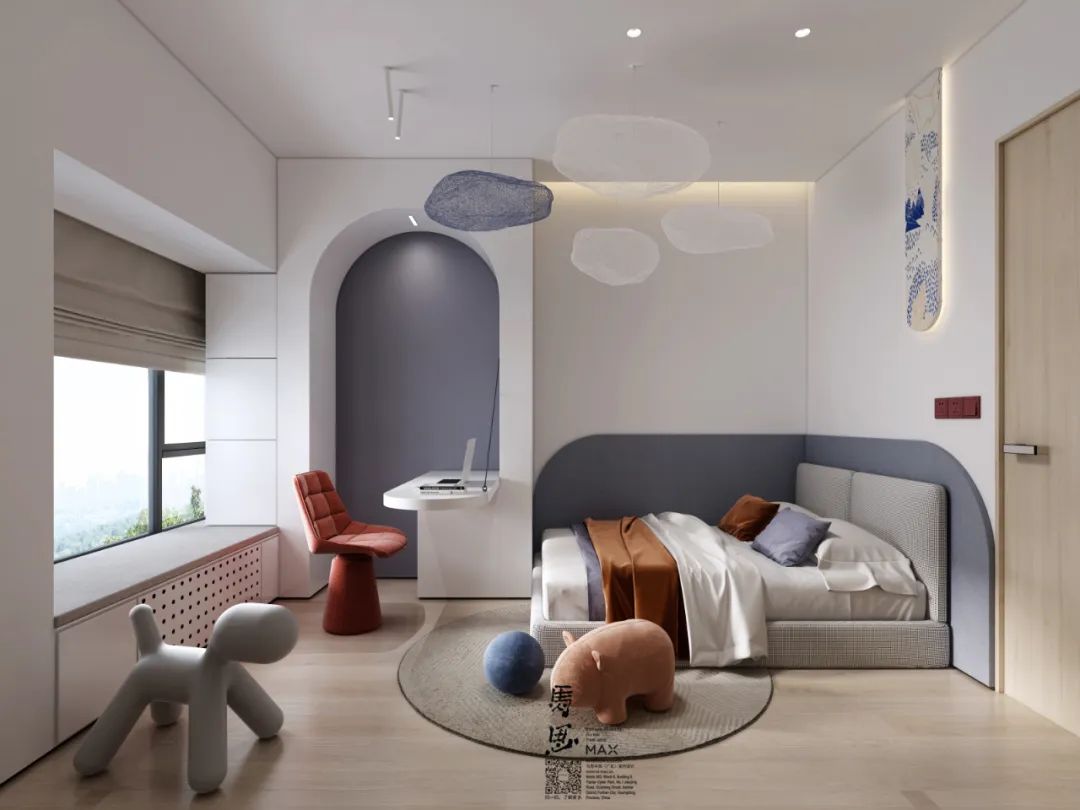 廣州裝修設(shè)計馬思|兒童的專屬空間，讓快樂不止六一